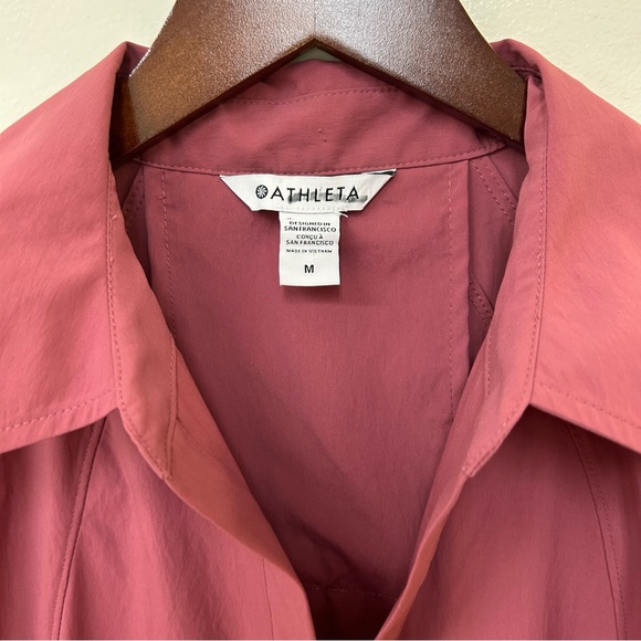 NWOT Athleta Performance Poplin Mini Dress - Picture 3 of 7